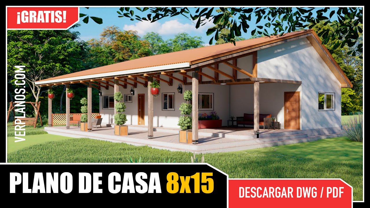 CASA DE CAMPO con #3 Dormitorios! - YouTube