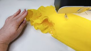 Incredible wing sleeve sewing trick in minutes!