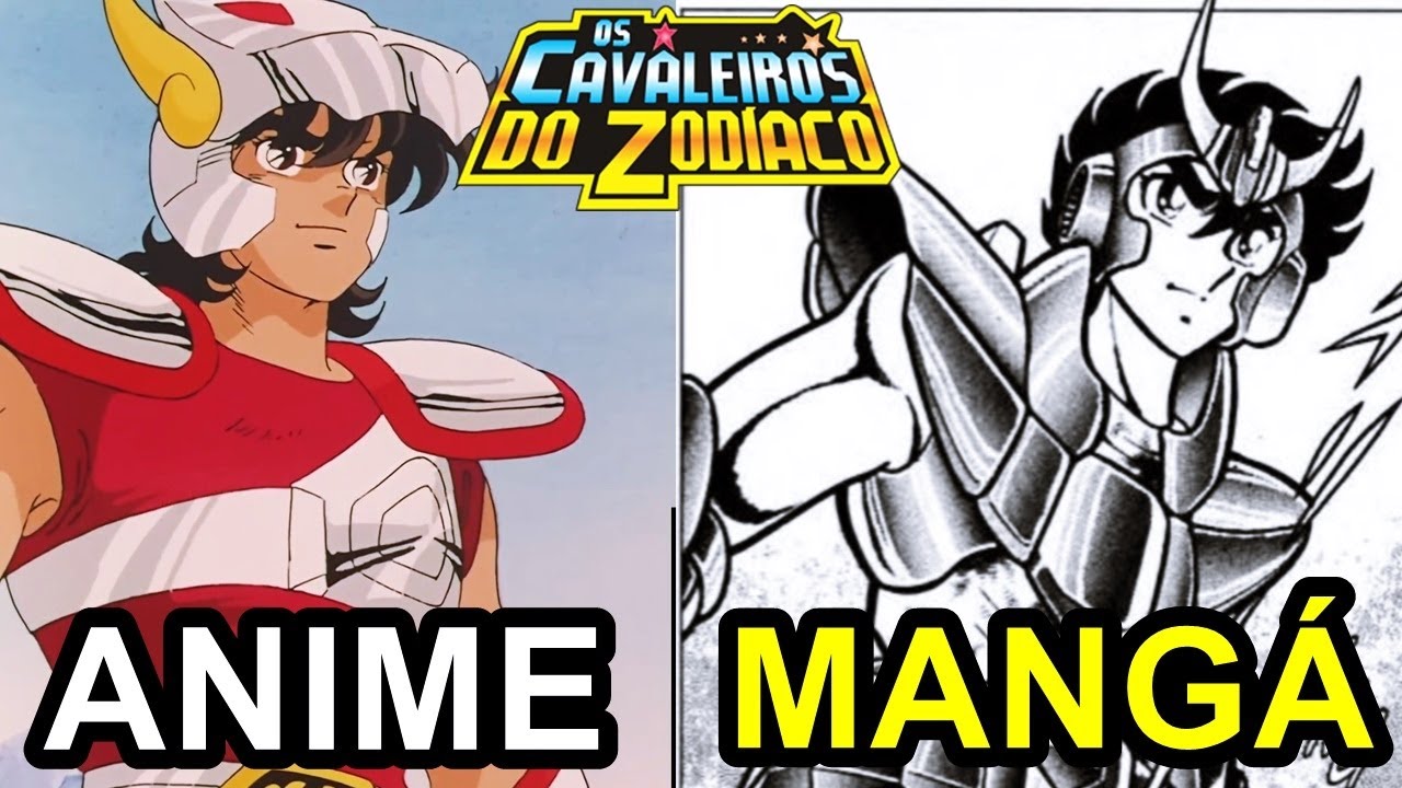 25 Diferenças entre o Mangá e o Anime de Cavaleiros do Zodíaco - Parte 01