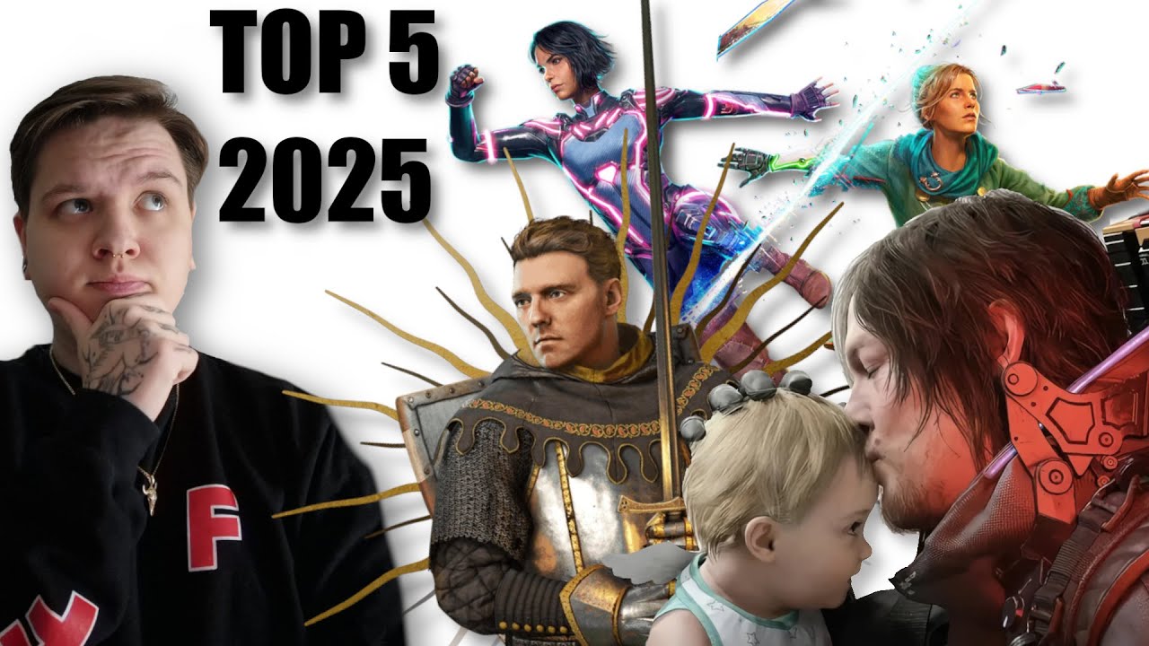 Moje TOP 5 Gier 2025!