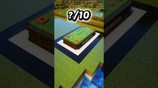 How to Build a POOL TABLE in Minecraft! 🎱✨ #shorts