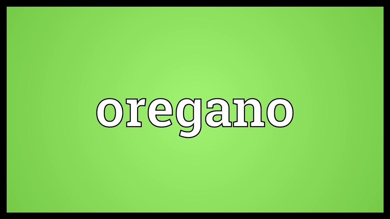 Oregano Meaning YouTube
