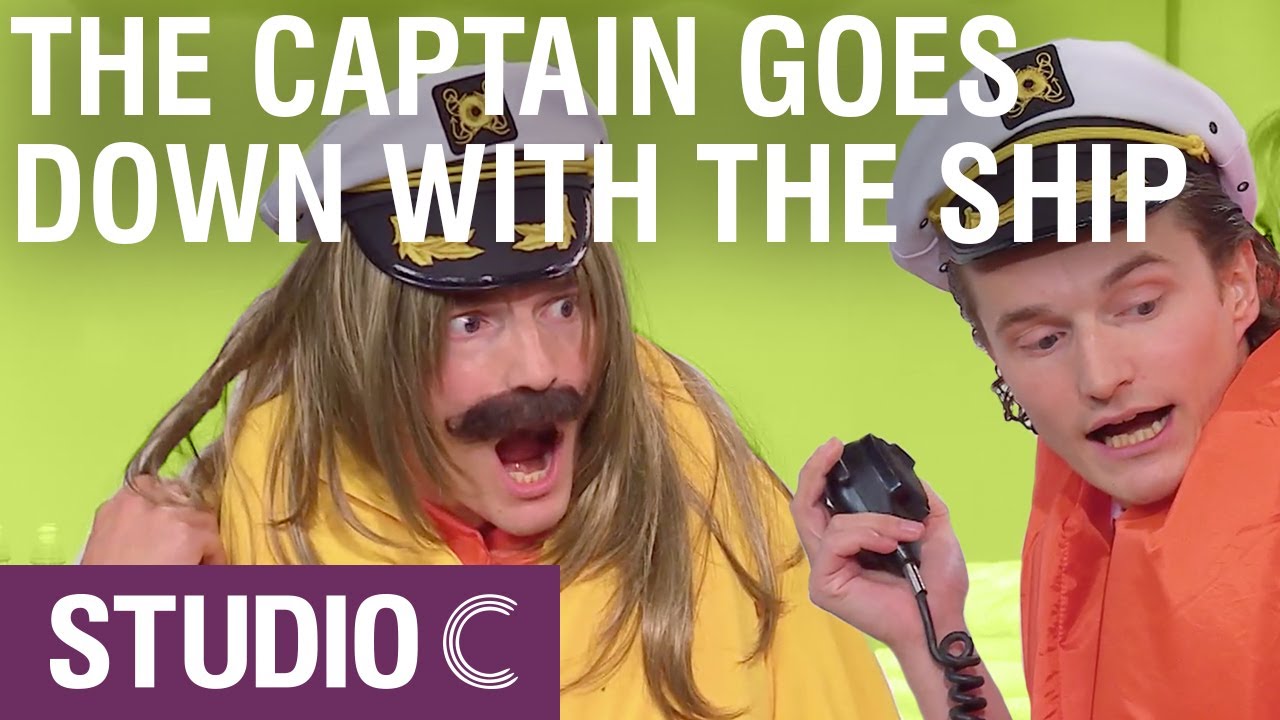 Тонущий круизный лайнер — Студия C