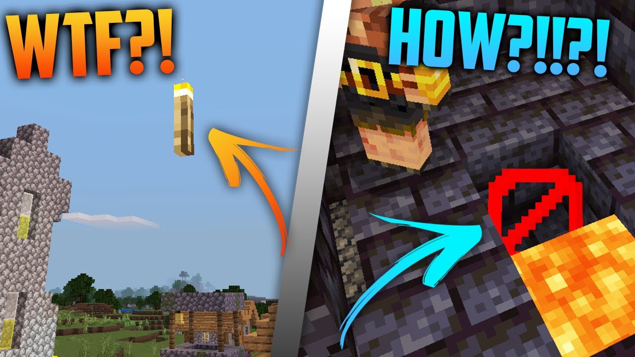 10 Naturally generated impossible blocks [Minecraft Seeds] YouTube