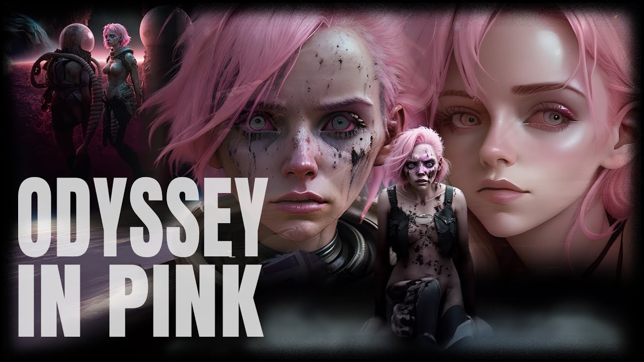 Odyssey In Pink: An ai Generated Space Journey | Ai art |4k