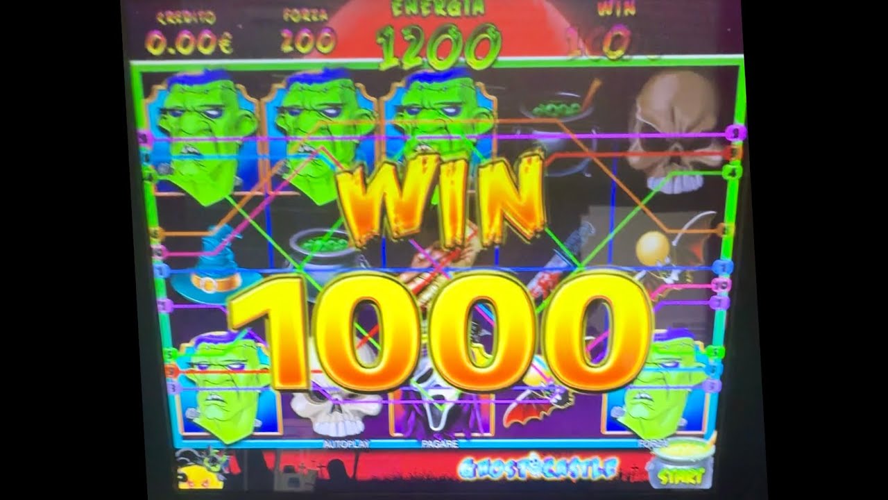 Slot da bar🎰Ghost castle Cristaltec/Il Clown Vitalegames/Fire balls Octavian slot