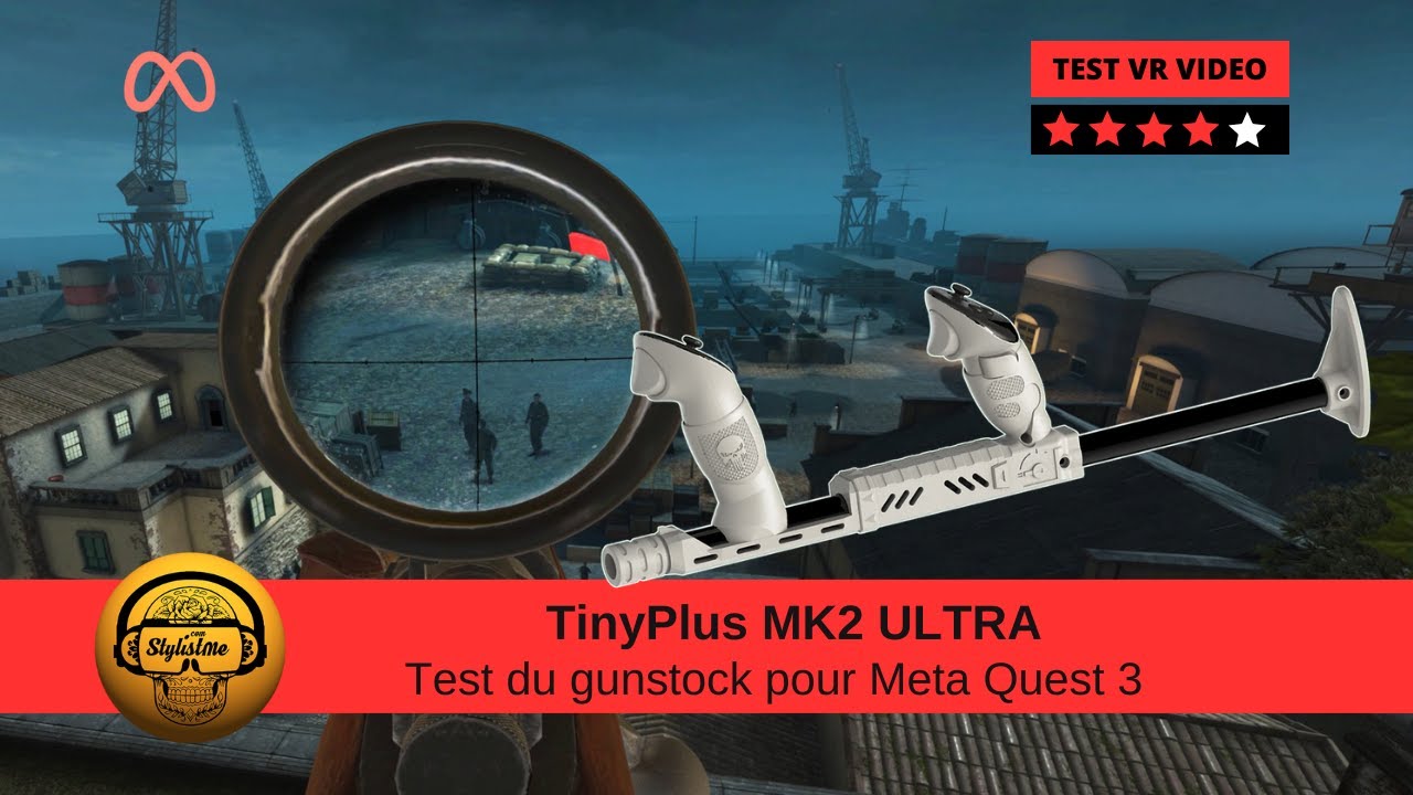 TinyPlus Mk2 Ultra gunstock Quest 3 YouTube