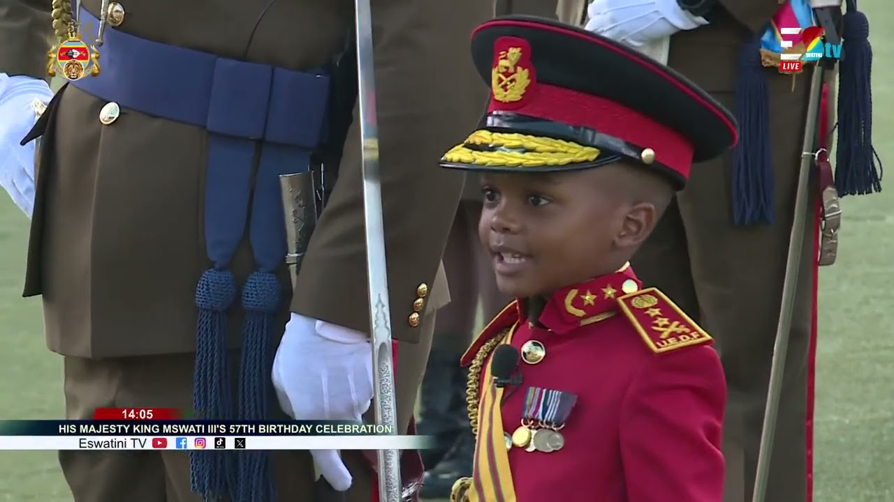 57th Birthday Celebration | HRH Prince Mkhandlowemakhosi wishes His Majesty a Happy Birthday