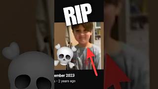 THIS KID DIED