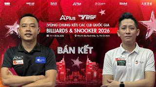 TV | BÁN KẾT 2, Đinh Thế Vĩnh - Nguyễn Hoàn Tất. Bida 3 băng Giải Billiards Vô Địch Quốc Gia Aplus