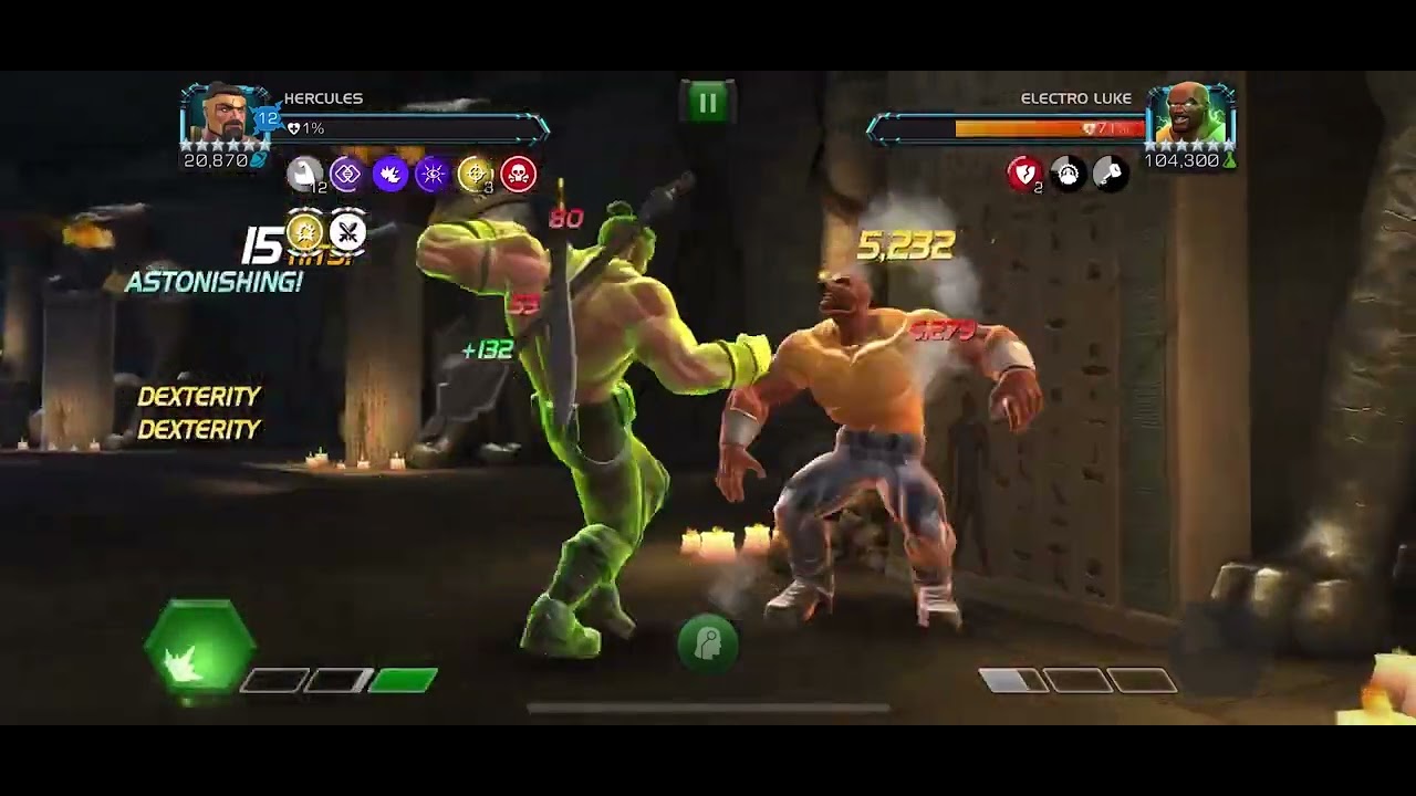 MCOC 7.1.5 Hercules vs Electro Luke Cage Boss