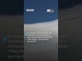 Así se vio desde dentro el ojo del huracán Polo durante misión de la NOAA