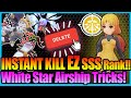 EZ Instant KILL White Star Airship!! REAL Ancient Artifact User POWER!! [Ragnarok M Eternal Love]