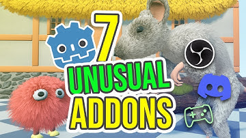 7 UNUSUAL ADDONS for Godot!