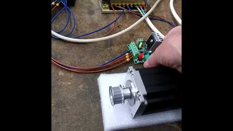 Customer Show: Nema 23 stepper motor for milling machine