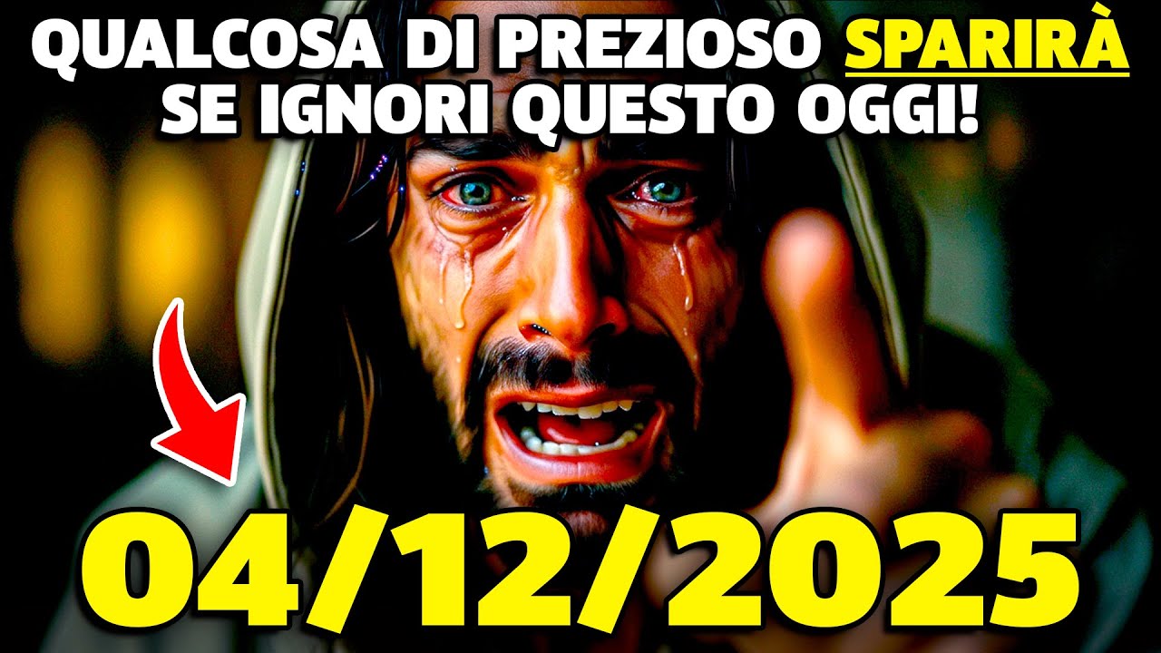 DIO AVVERTE: FIGLIO, ASCOLTAMI! SEI A UN PASSO DAL PERDERE QUALCOSA DI PREZIOSO!