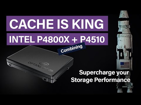 Intel P4510 NVMe + Intel Optane P4800X: Supercharge your Storage Performance.