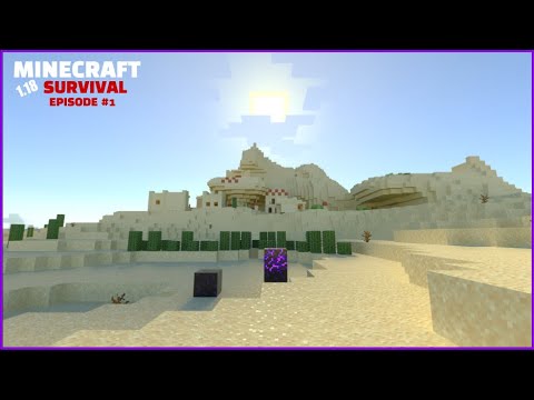 Getting Started | Let's Play Minecraft Survival Episode 1 - YouTube