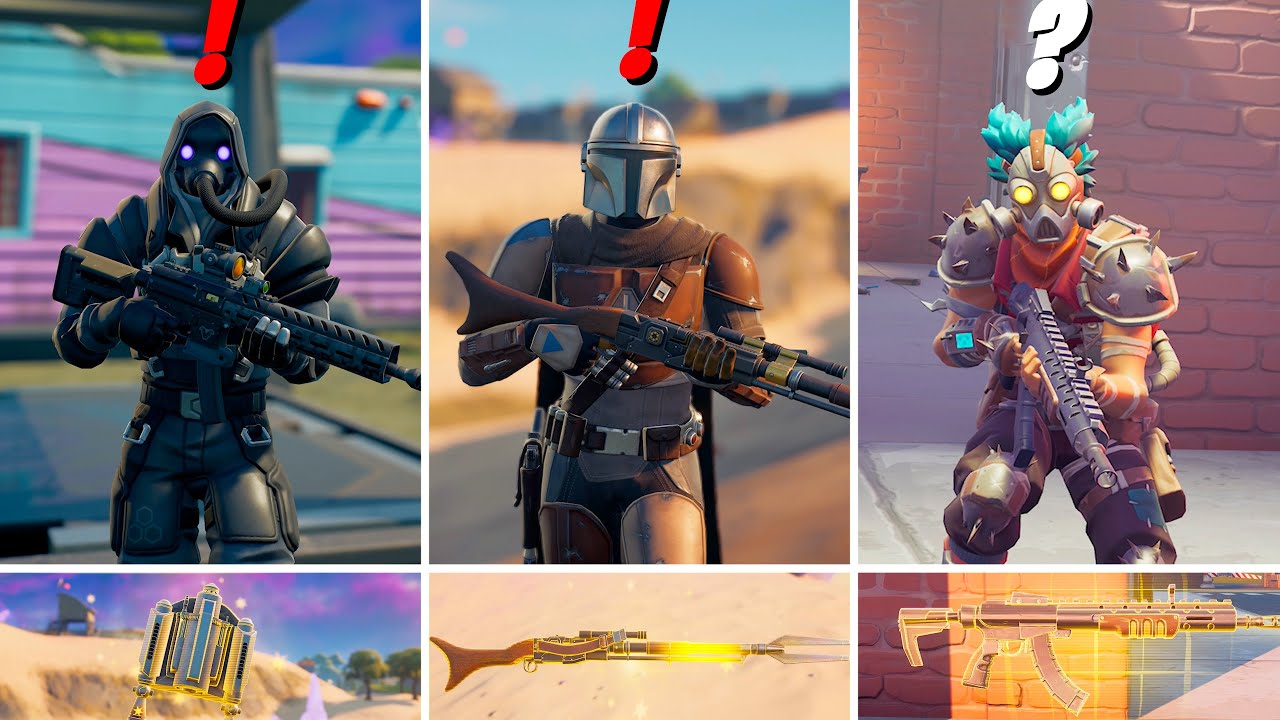 Fortnite Season 5 Bosses, Mythic Weapons Location Guide (Boss