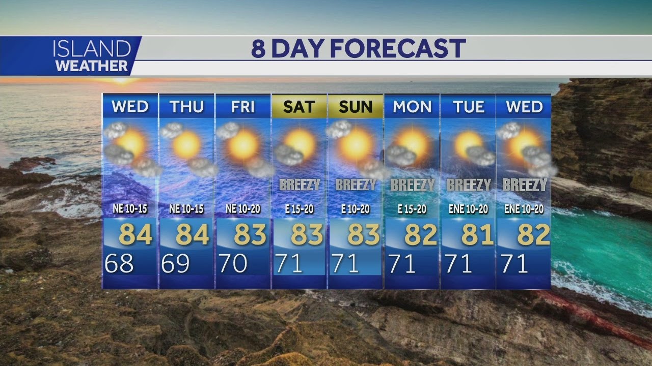 Weather 8 day forecast