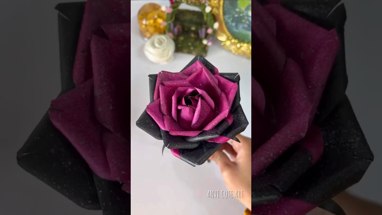 DIY Aesthetic Rose | DIY Rose | How to make a rose 