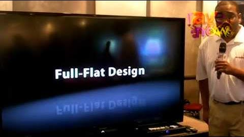 E4 AV Tour 2011: Sharp Shows Off the Brand New 80" LCD