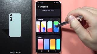 How to Change Lock Screen Wallpaper on Samsung Galaxy S24 / S24+? screenshot 4