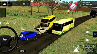 ★Euro coach bus simulator|🎉|! 2024 indonesia school bus simulator game 🎮 part-2 screenshot 2