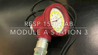 Measuring Gas Flow with a Wright’s Respirometer: RESP 1580 Lab A 3