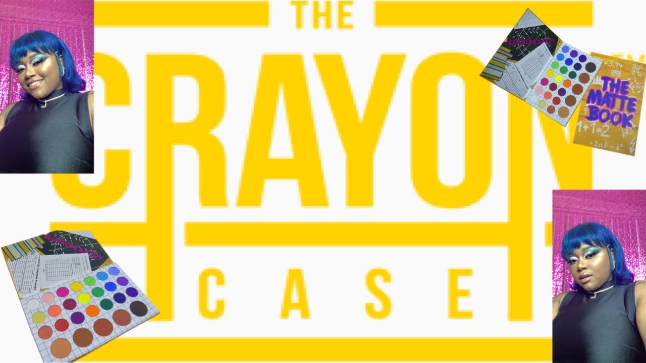 THE CRAYON CASE MAKEUP REVIEW/TUTORIAL 🖍 FT. THE MATTE BOOK
