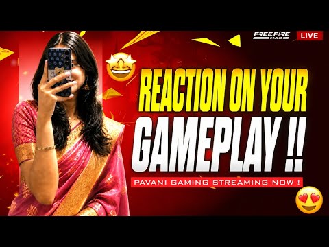 🔥 FREE FIRE LIVE IN TELUGU | GIRL STREAMER ❤️ | REACTIONS 🔥 | ROAD TO 18K SUBSCRIBERS #freefire