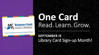 What's in Your Wallet  (Montgomery County Public Libraries Library Card)