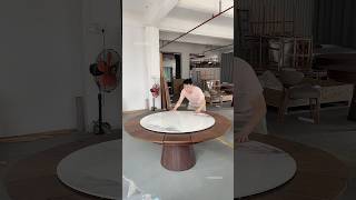 foldable dining table for 8 10 12 persons / mesa redonda extensível 110cm 130cm 140cm 150cm