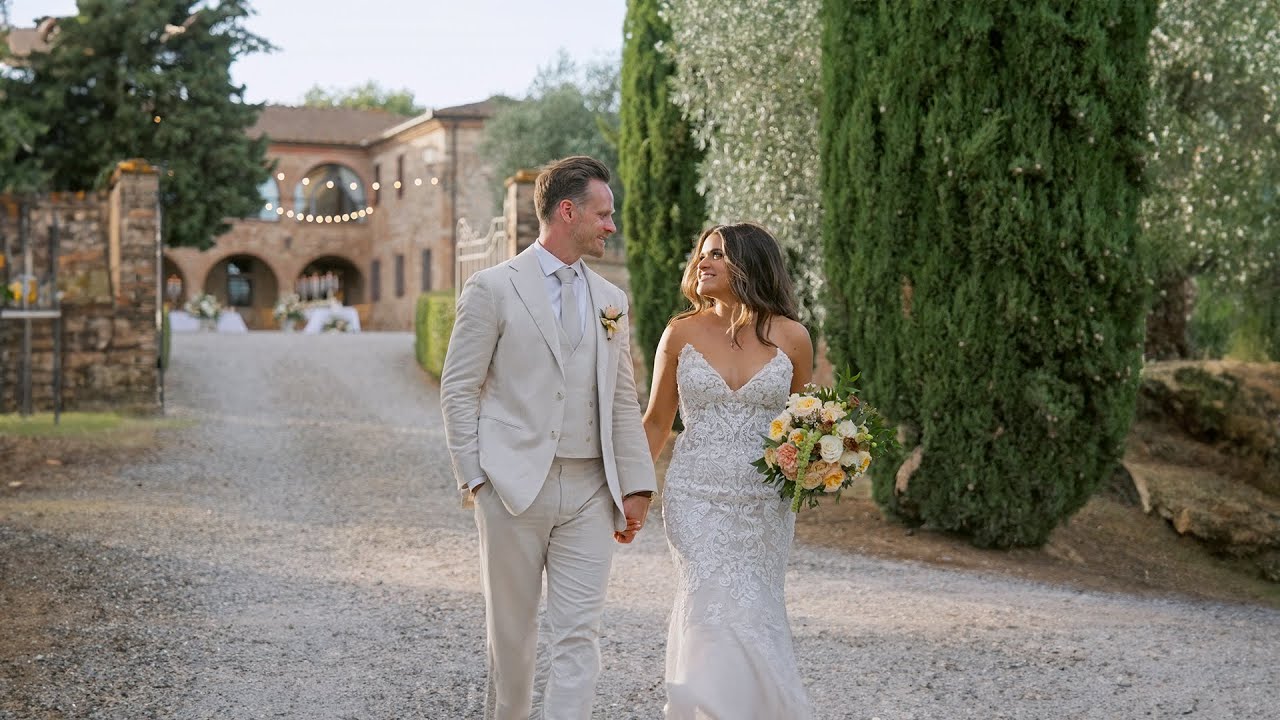 Wedding Video Villa Boscarello Tuscany Italy