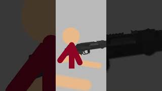 Gun Testing In Sticknodes (AK-74M) #shorts #guns