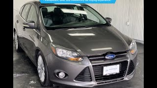 2012 FORD FOCUS TITANIUM HATCHBACK 4D FWD