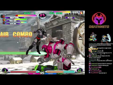 MvC2 Sentinel unblockable to IM AAA combo extender to forced roll unblockable sequence 8/16/23