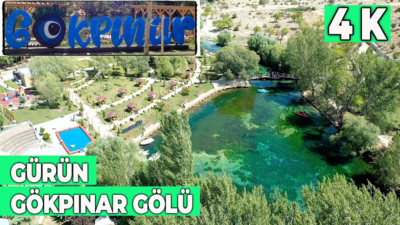 Gökpınar Gölü - Gürün Gökpınar Gölü Kaymakam Galip Demirel Doğal Yaşam Parkı - Sivas Gürün Gökpınar