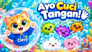 Download lagu Ayo Cuci Tangan! Petualangan Clevy di Dunia Kuman | Cara Cuci Tangan yang Benar untuk Anak