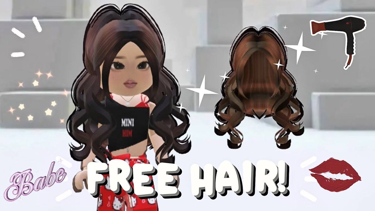 Hurry! How to get the FREE Brown Girl HAIR on Roblox for 0 ROBUX!🤌 *FUN ...