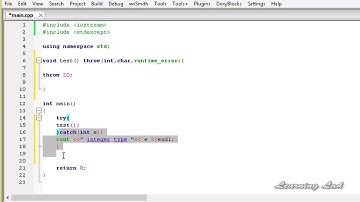 098  Functions Throwing Exceptions   C++ Video Tutorial