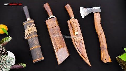 NHỮNG MẪU VÀ RÌU ĐI RỪNG HUYỀN THOẠI - HÀNG CHUẨN CỦA HTX DAO PHÚC SEN