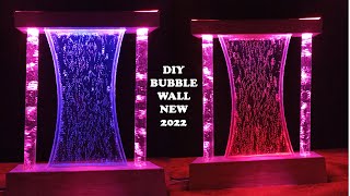 haw to make bubble wall-LED Bubble Fountain-How to Make Bubble Wall