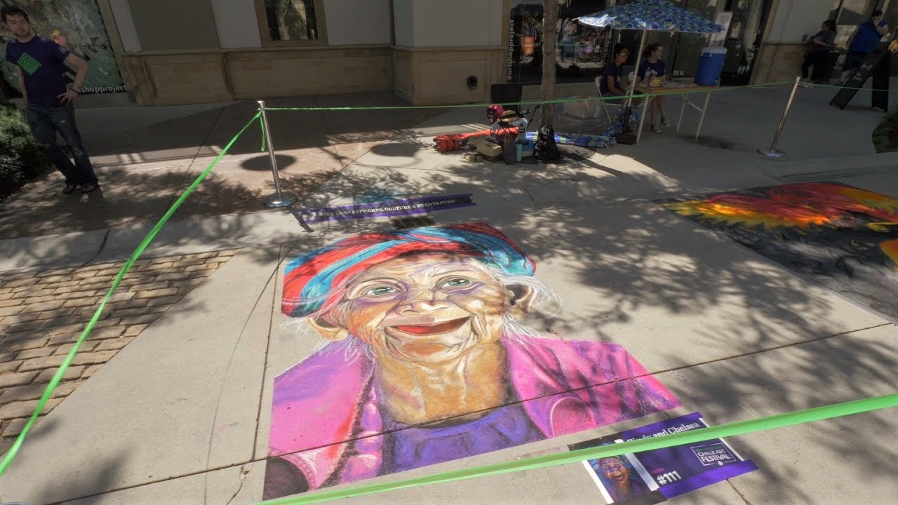 Chalk Art Festival at The Gateway YouTube