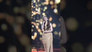 Mahalini tampil di Grand Final Trending Star dengan membawakan lagu \