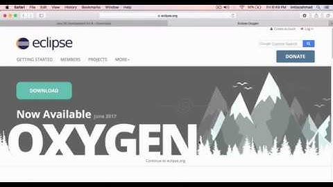 Install Java 9 and Eclipse  IDE on Mac OS X