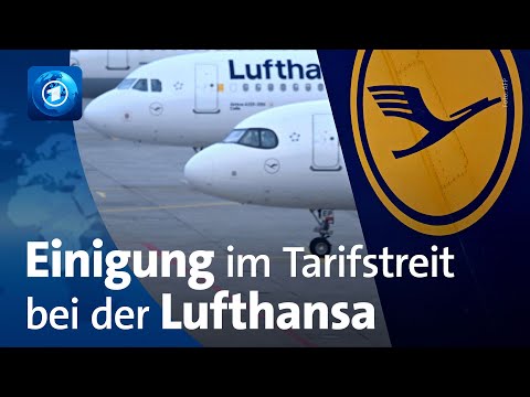 Kabinenpersonal der Lufthansa bekommt mehr Geld