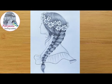 Amazing Hair Drawing Ideas & Inspiration - Brighter Craft