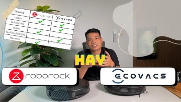 Nên mua robot Roborock hay Ecovacs ?