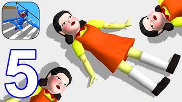 Fall Break - Gameplay Walkthrough Part 5 All Levels 11-25 Squid Doll Skin (Android,iOS)